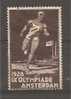 1928 Amsterdam Olympic Games Viñeta Vignette Poster Stamp - Sommer 1928: Amsterdam