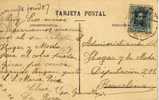 3757  Tarjeta Postal, La Roca Del Valles ( Barcelona) 1925. Ambulante Ferrocarril - Briefe U. Dokumente