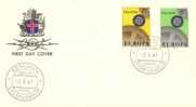 ICELAND  1967 EUROPA CEPT   FDC - 1967
