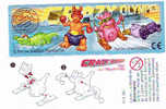 KINDER - 610891 - CRAZY OLYMPICS - Bpz Sans Figurine * - Instructions