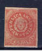 RA+ Argentinien 1862 Mi 5 II Wappen - Used Stamps