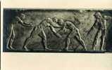 COMBAT De LUTTE - LUTTEUR GREC - GRECE - ATHENES - STATUE D'HOMME NU - NUDE - TRES BELLE CARTE PHOTO - Lucha