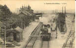 ANDRESY-FIN D'OISE  - La Gare - Vue Intérieure, Beau Plan De Train - Voy. 1914 - Andresy