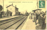 BONNIERES -  Arrivée D'un Train En Gare -  Voy. 1913 - Bonnieres Sur Seine