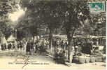 HOUILLES - Avenue Du Parc - Belle Scène De Marché - Voy. 1909 - Houilles