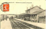 HOUILLES - Intérieur De La Gare Et La Passerelle - Voy. 1912 - Houilles