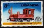 UGANDA  Scott #  158  VF USED - Ouganda (1962-...)