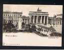 Early Germany Postcard Gruss Aus Berlin - Brandenburger Thor - Ref 314 - Brandenburger Door