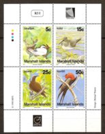 Marshall Islands 1990 Yvertn° Bloc 9 *** MNH Cote 5 € Faune Oiseaux Vogels Birds - Islas Marshall