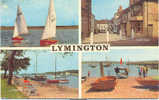 Lymington, Multi-view, Dinghy Sailing, Quay Hill, Lymington River, Keyhaven 1971 - Other & Unclassified