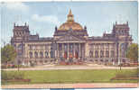 Berlin Reichstag Reichstagsgebäude Reichstag) Und Bismarckdenkmal Farbenphotograph Gesellschaft - Dierentuin