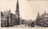 Belgique. Bruxelle. Vue Générale De La Grand Place. Vue De La Place Du Marché - Markten