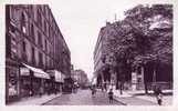 Cpa Clichy (92) Rue De Neuilly , Belle Animation , Commerces - Clichy