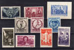 Roumanie 1947, Assistance Sociale, Union Syndicale, Jeux , ++ Neuf Sans Charnière ++Postfrich++Mint N.H. - Gebraucht