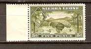 Sierra Leone 1938. 5d  (**) - Sierra Leona (...-1960)