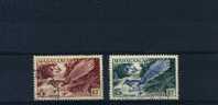 - FRANCE MADAGASCAR .  TIMBRES 1954 OBLITERES . PETIT AMINCISSEMENT - Used Stamps