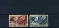 - FRANCE MADAGASCAR .  TIMBRES 1954 OBLITERES . PETIT AMINCISSEMENT - Gebraucht