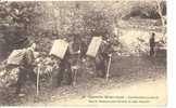 RARE CARTE POSTALE  FRONTIERE FRANCO SUISSE DOUANIERS ET CONTREBANDIERS  CONTREBANDIERS  EN MARCHE DANS LA MONTAGNE - Firminy