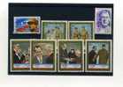 - CELEBRITES . ENSEMBLE DE TIMBRES SUR LE GENERAL DE GAULLE  . PAYS DIVERS - De Gaulle (Generale)