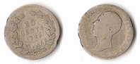 PAYS -  BAS   25  CENT     1849   ARGENT - 1840-1849: Willem II.