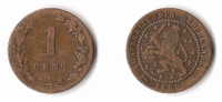 PAYS - BAS     1   CENT   1880 - 1849-1890 : Willem III