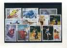 - TIMBRES J.O. 1992  . SUITE DE TIMBRES DE TIMBRES SUR LES JEUX OLYMPIQUES D´ALBERTVILLE . - Inverno1992: Albertville