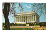 CP - THE LINCOLN MEMORIAL - WASHINGTON D. C. - LOCATED AT THE WEST END OF THE MALL ON THE BANKS OF THE POTOMAC RIVER THI - Washington DC