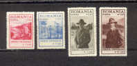 Rumanía   1931.-  Y&T  Nº   422 - 424/26  ( Neuf C/charniere ) - Unused Stamps