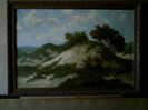 - PAYSAGE DE DUNES  ANNOTEE AU DOS : SOESTOUINEN  . HUILE SUR TOILE  SIGNEE ET ENCADREE - Oils