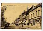Cpa HIRSON  Avenue De La Gare Imprimerie Marbrerie Ed Gazette De La Tierache18 - Hirson