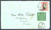 South Africa King George 1 D. Coronation 1937 Cover To Sweden TAXE T-Cancelled Postage Due In Sweden - Brieven En Documenten