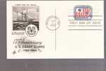 FDC Postal Card - 175th Anniversary U.S. Coast Guard  - Scott # UX52 - 1961-1970