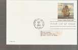 FDC Postal Card - Golden Hinde - Sir Francis Drake's Ship - Scott # UX86 - 1971-1980