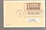 FDC Postal Card - Philadelphia Academy Of Music - Scott # UX96 - 1981-1990