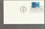 FDC Postal Card -  Bureau Of The Census - Scott UX53 - 1961-1970