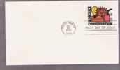 FDC Stamped Envelope - Energy Conservation  - Scott # U584 - 1971-1980