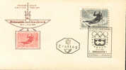 Jeux Olympiques 1964 Austria  Innsbruck  Ski Alpin  Alpine Ski  Sci Alpino  Sur Lettre - Winter (Other)