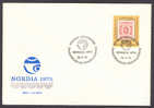 Finland Mi. 763 FDC Ersttagbrief 1975 Internationale Briefmarkenausstellung International Stamp Exhibition NORDIA '75 - FDC