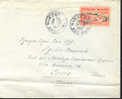 1957  France   Natation Swimming Nuoto   Sur Lettre - Swimming