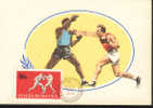 1969  Roumanie  Carte Maximum  Boxe  Boxing Pugilato - Boxe