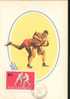 1969  Roumanie  Carte Maximum Ringen  Lutte Wrestling Lotta - Lotta