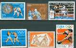 BOXE  Lot 05 De 6 Timbres Différents: Roumanie - Portugal - Sao Tome - Corée - Niger - Cuba - Boxing