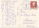 Berlin-Schweiz "Werner Von Siemens" Telephone Inventor Single Stamp On A Photo Postcard 1953 - Physique