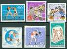 BOXE  Lot 13 De 6 Timbres Différents:   Liban - Corée - Saint Pierre Et Miquelon - Malaisie - Niger - Hongrie - Boxing