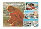 VIAREGGIO (LU) - 1986 - 3 Vedute Panoramiche E PIN-UP - Viaggiata - In Buone Condizioni - DC2448. - Viareggio