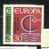 BUND MNH** MICHEL 519/20 EUROPA 1966 - 1966