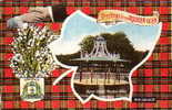 MACGREGGOR TARTAN  & Crest   - Band Stand  ROUKEN GLEN - GLASGOW - Scotland - Lanarkshire / Glasgow