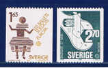 S Schweden 1983 Mi 1237-38 EUROPA - Used Stamps