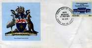 AUSTRALIA - 1979 175th ANN.OF THE FOUNDATION HOBART PRESTAMPED ENVELOPE FDI - Ganzsachen