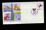 AUSTRALIA - 1983 XVII WORLD ROAD CONGRESS  PRESTAMPED ENVELOPE FDI - Postal Stationery